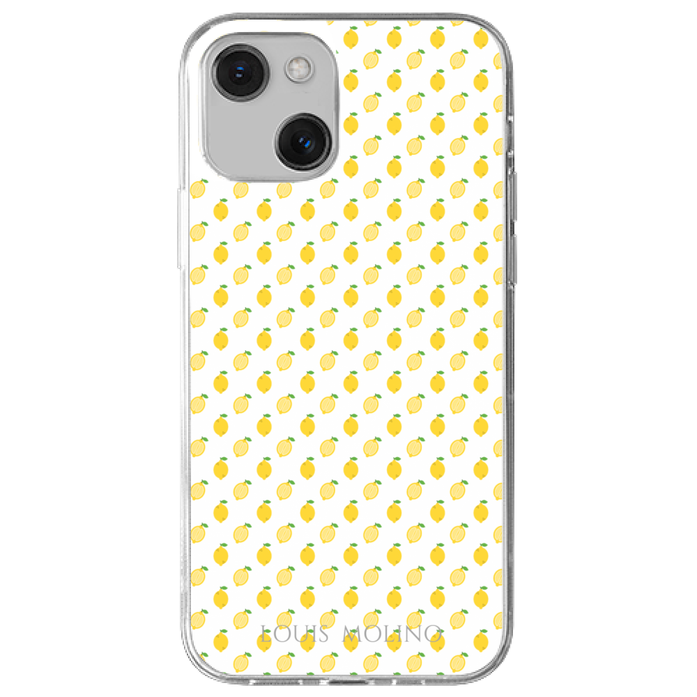 Rubber Cover iPhone 13 FUNNY LEMON CAPRI