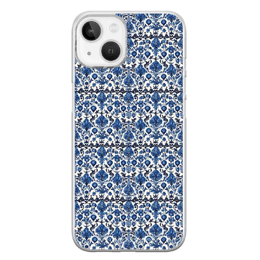 Rubber Cover iPhone 14 Plus BLUETTE MAIOLICA CAPRI