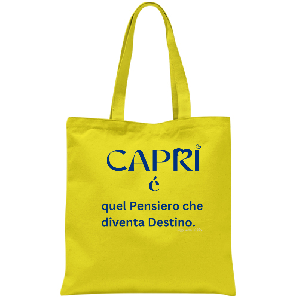 Borsa Capri é quel pensiero che diventa Destino