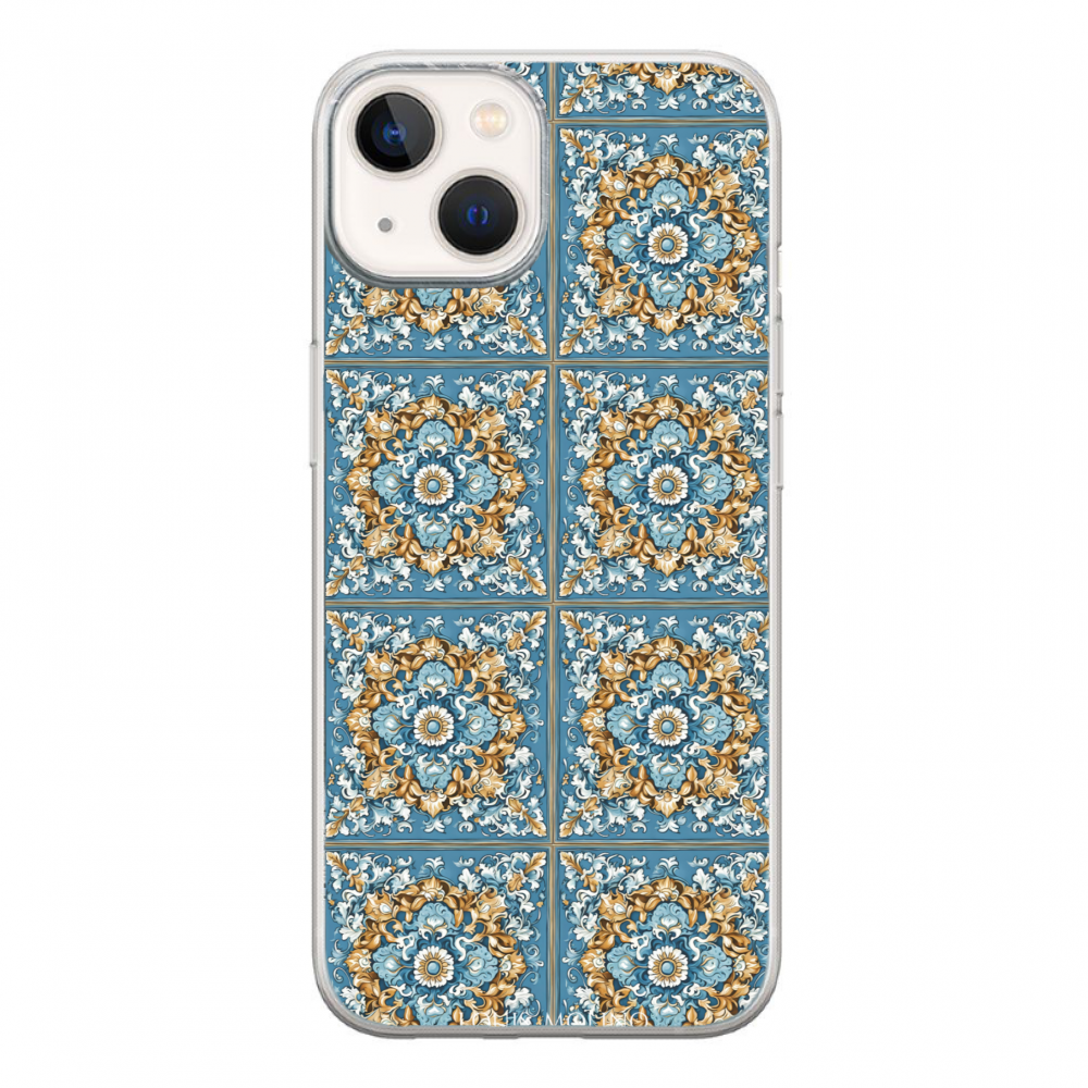 Cover Gomma iPhone 15 Plus MAIOLICA SEA BEAUTY CAPRI