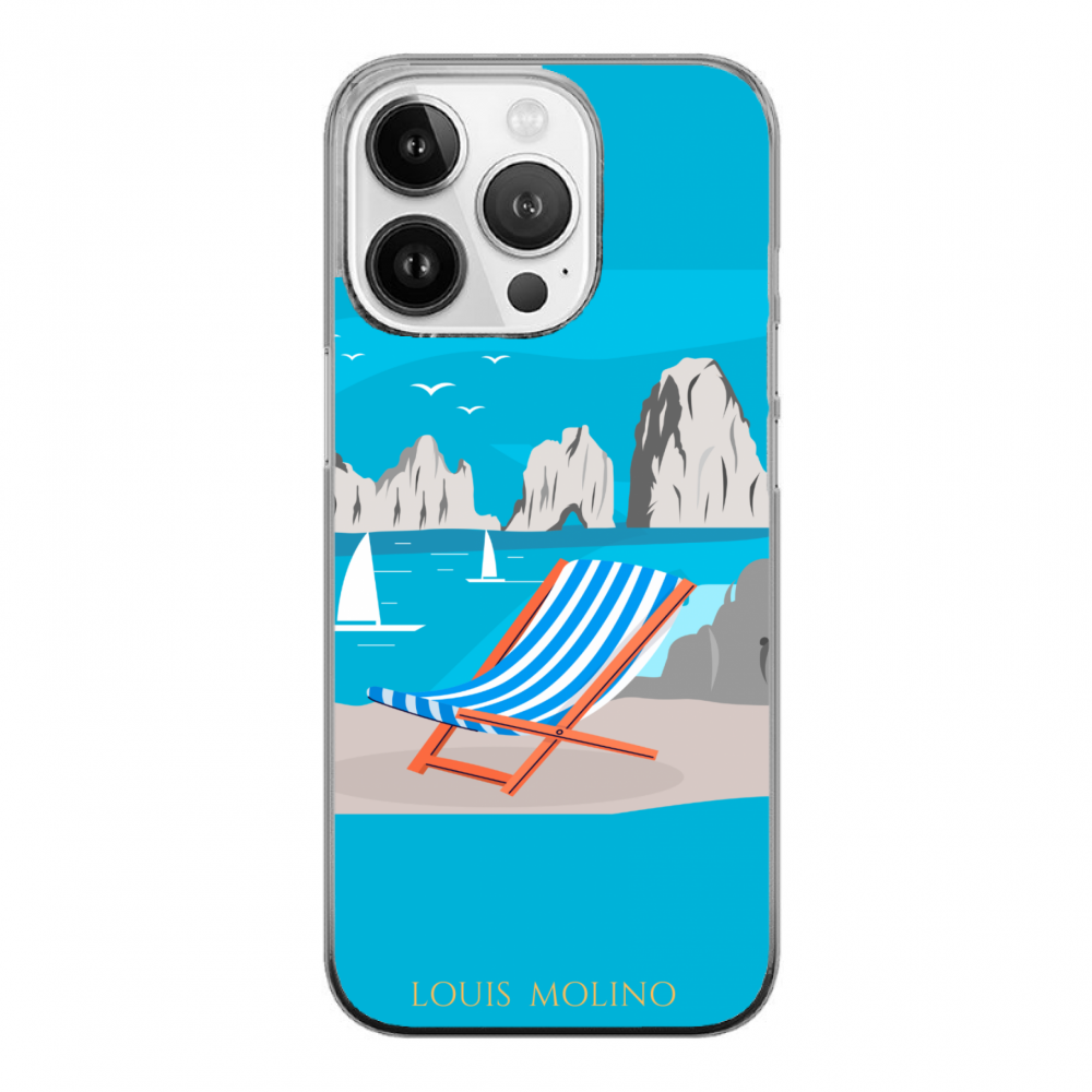 Rubber Cover iPhone 14 Pro Mermaids Capri