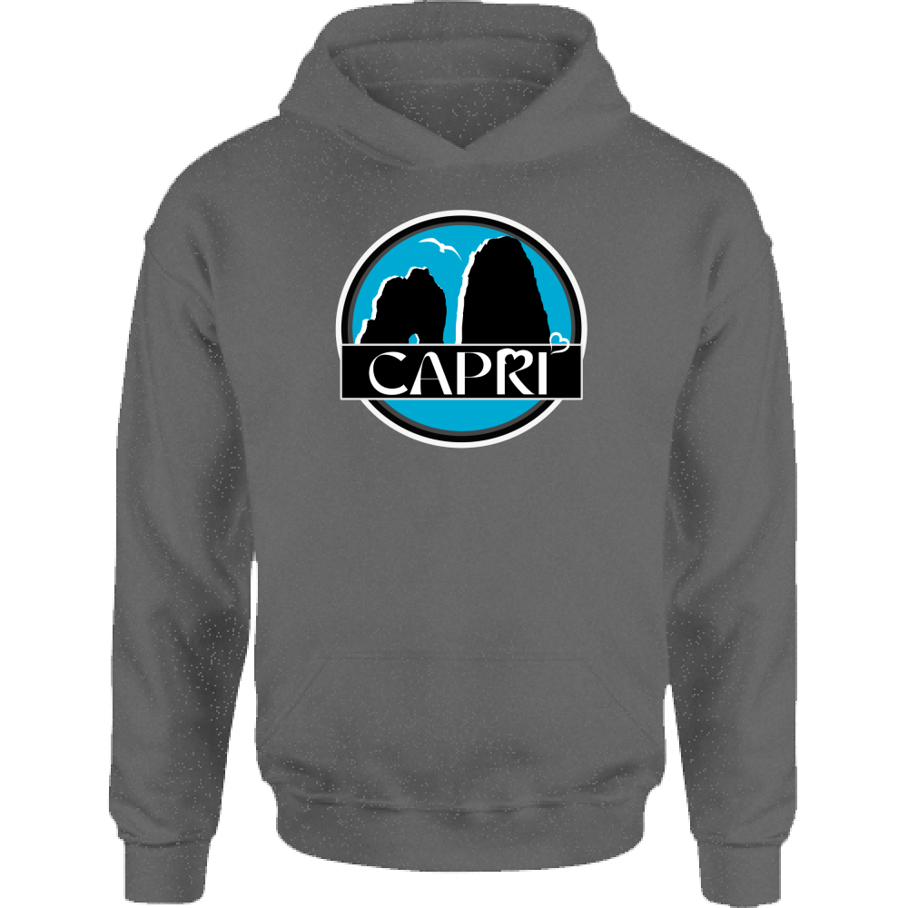 Felpa Bambino con Cappuccio CAPRI CERCHIO MAGICO CON  FARAGLIONI