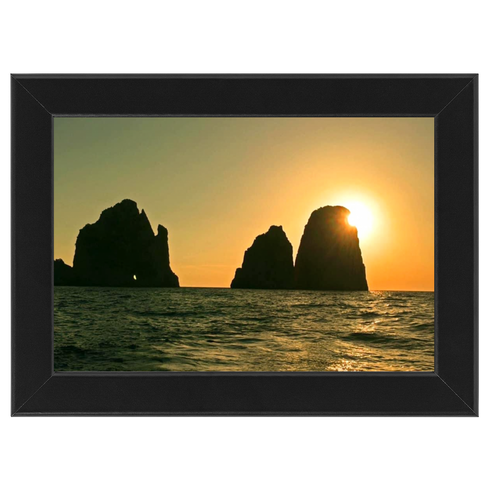Poster con Cornice 60x40 Raggi di Capri