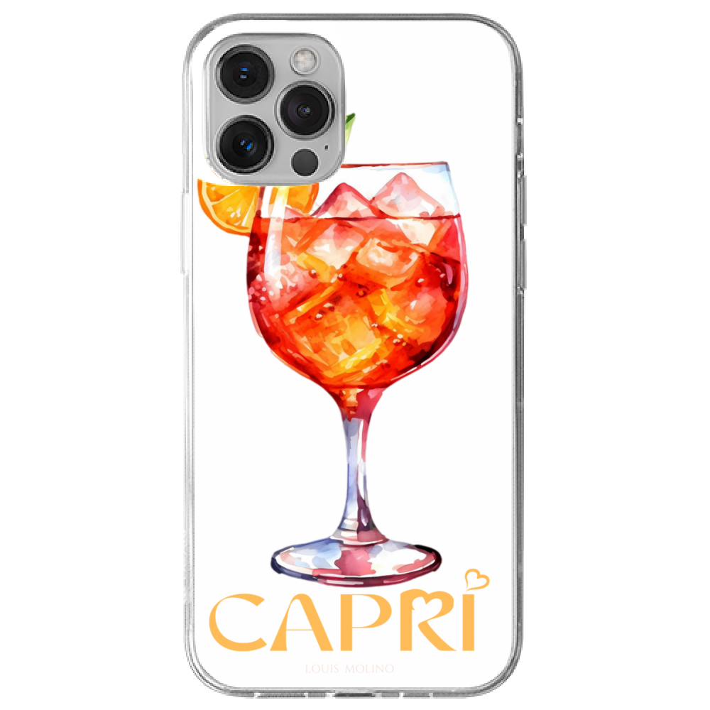 Cover Gomma iPhone 12 Spritz Capri