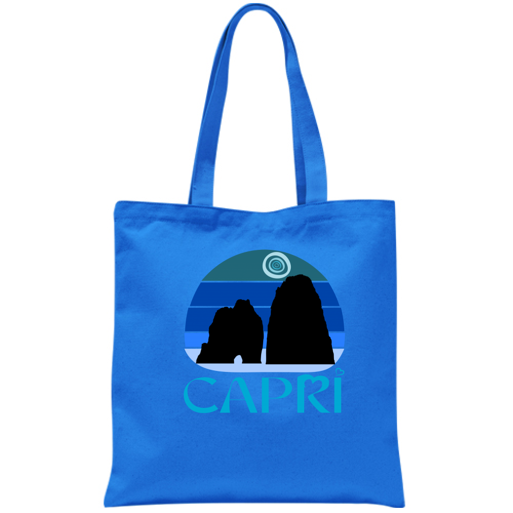 Borsa CAPRI VINTAGE TRAMONTO AZZURRATO
