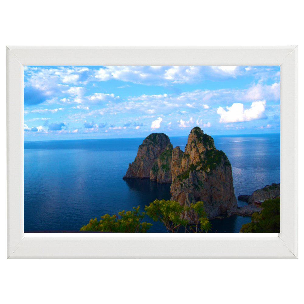 Poster con Cornice 45x30 Capri Blu Incanto