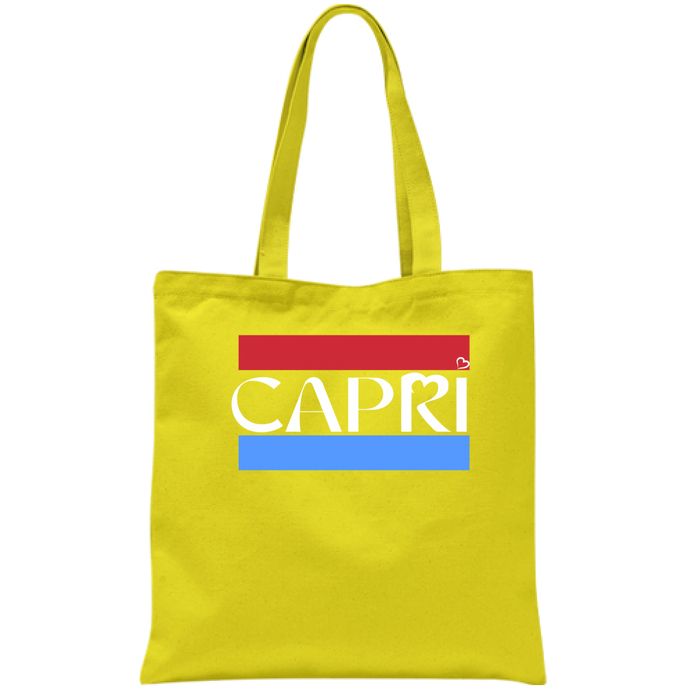 Borsa CAPRI FASCIA ROSSO BLUE BIANCO
