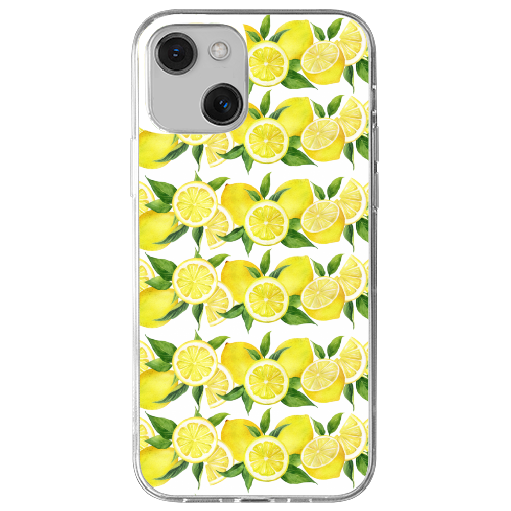 Cover Gomma iPhone 13 GARLAND LIMONI CAPRI