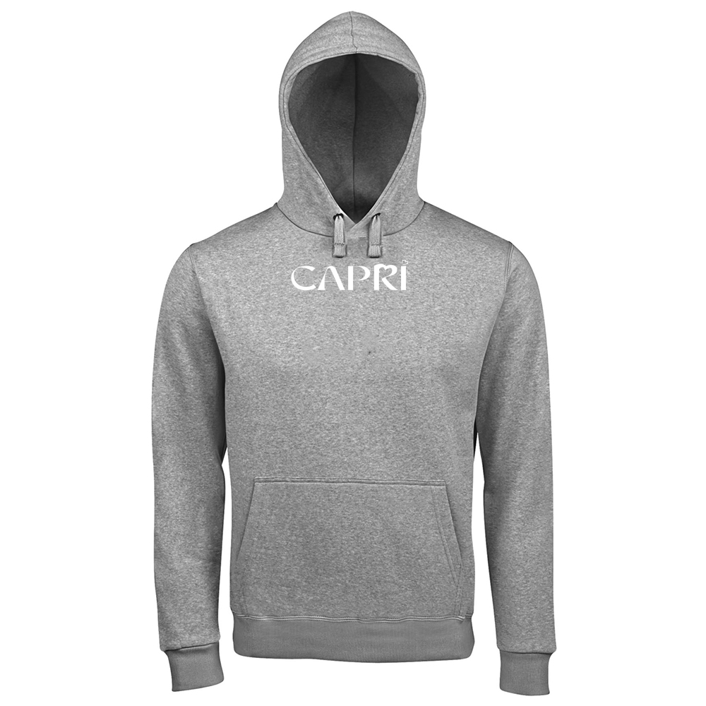 Hoodie Premium Men CAPRI MINIMAL WHITE WRITING