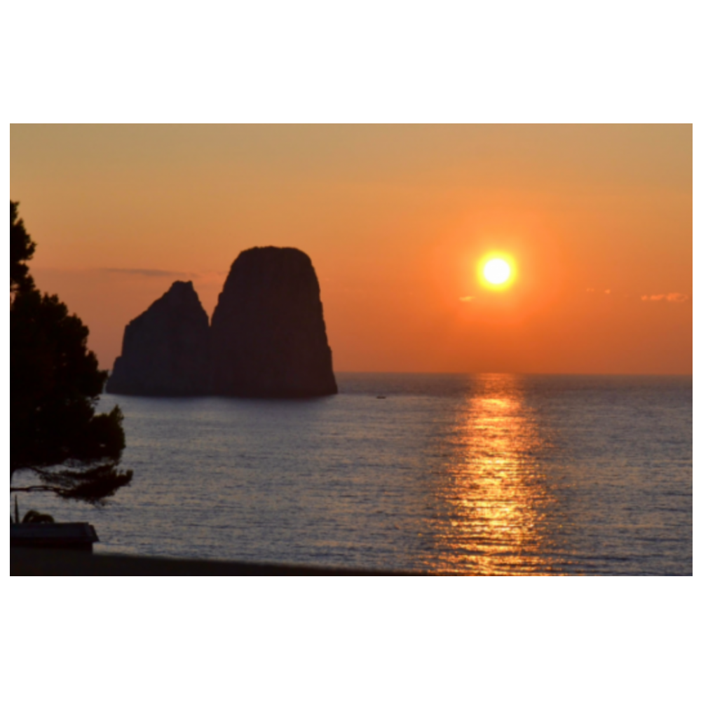 Zerbino Capri Faraglioni incantati dall alba  Zerbino