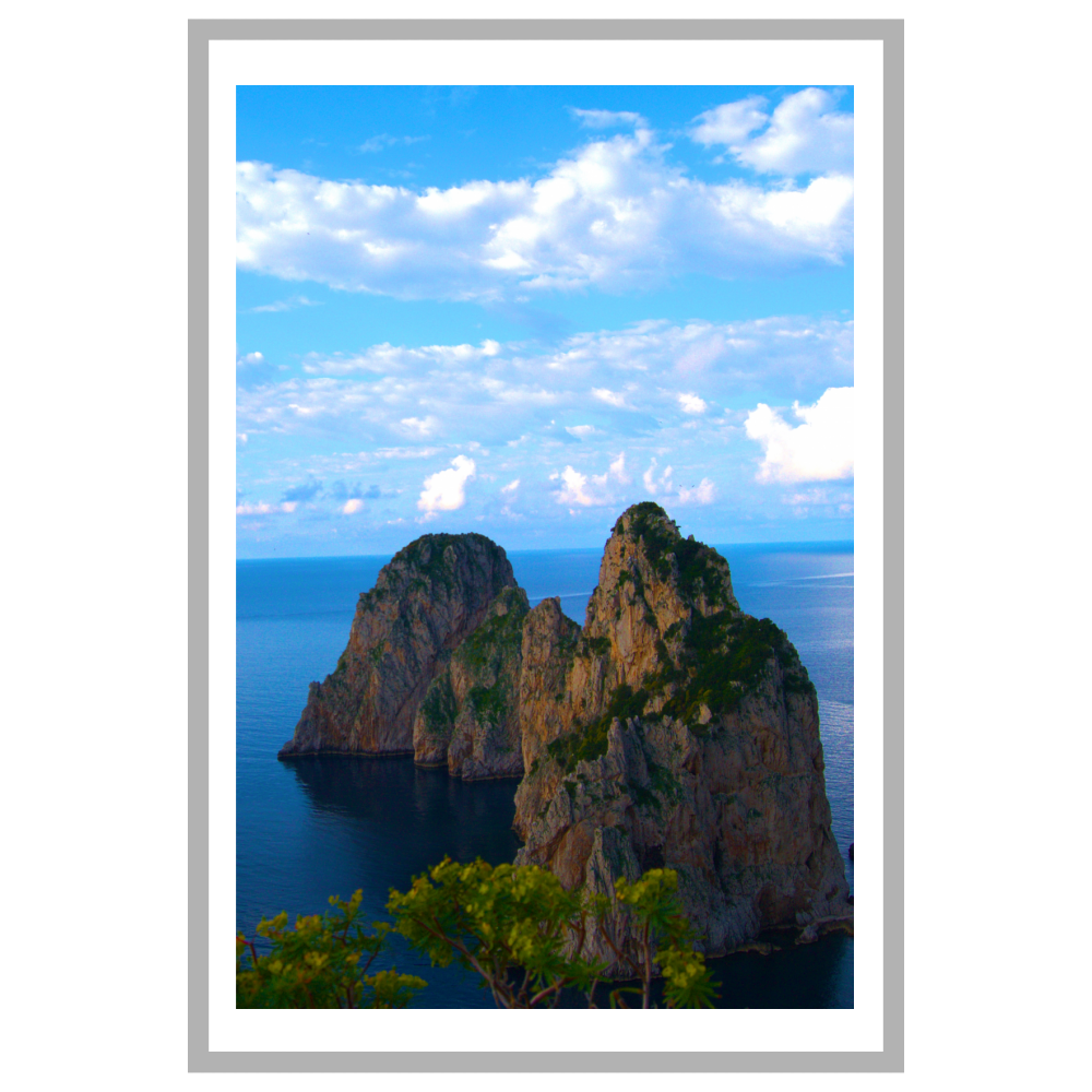 Poster con Cornice 40x60 Capri Blu Incanto
