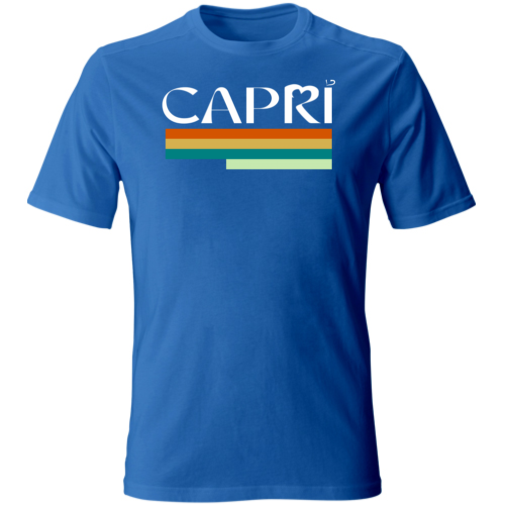 Unisex T-Shirt Large CAPRI TECHNICAL COLOR WHITE WRITING