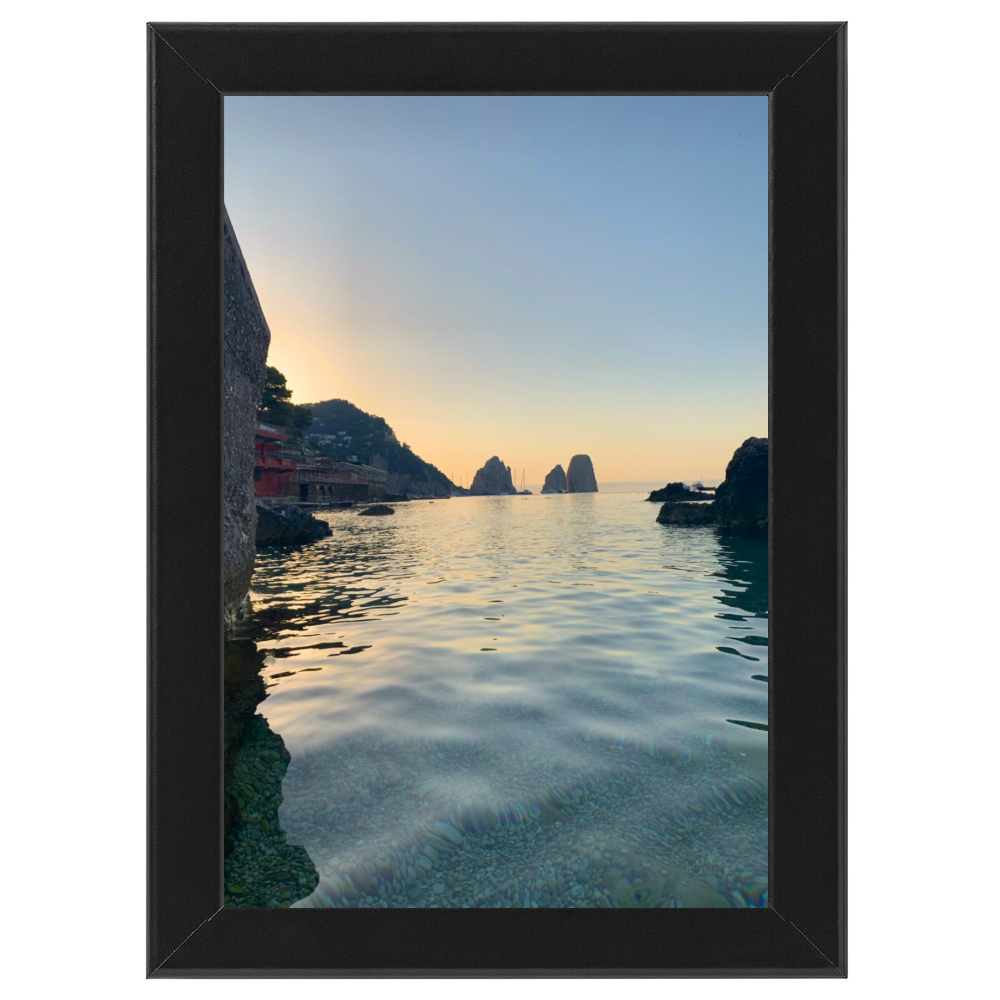 Poster con Cornice 40x60 Faraglioni da Sogno