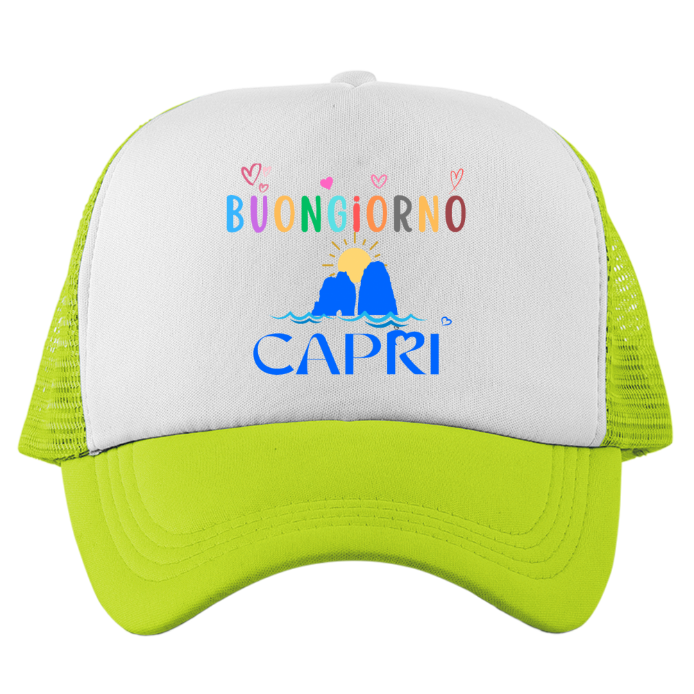 Good Morning Capri Trucker Hat