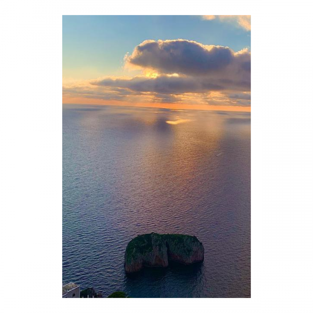 Canvas 60x90 Capri Alba Monacone