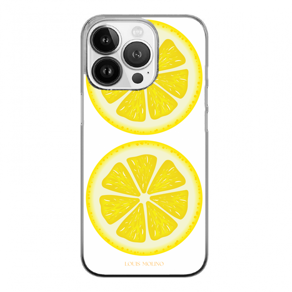 Cover Gomma iPhone 15 Pro TWO LEMON CAPRI