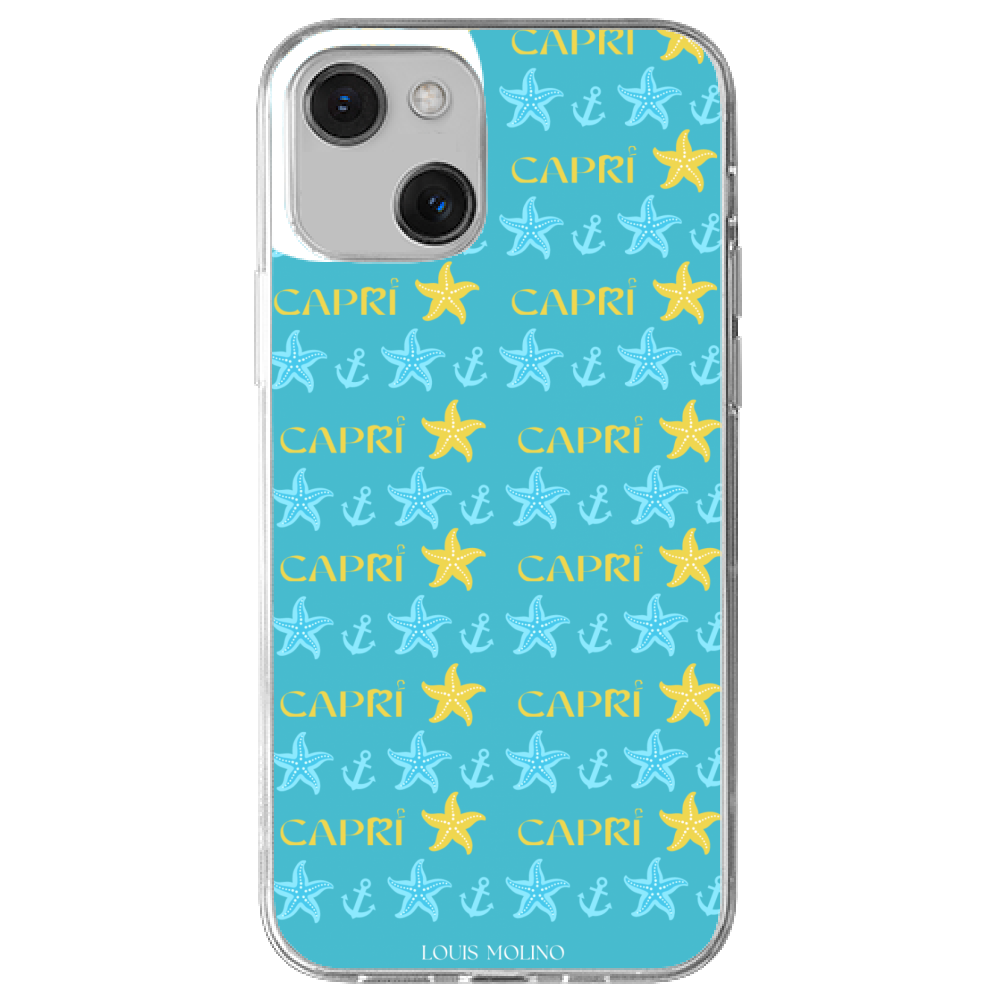 Rubber Cover iPhone 13 HAPPY SEA CAPRI