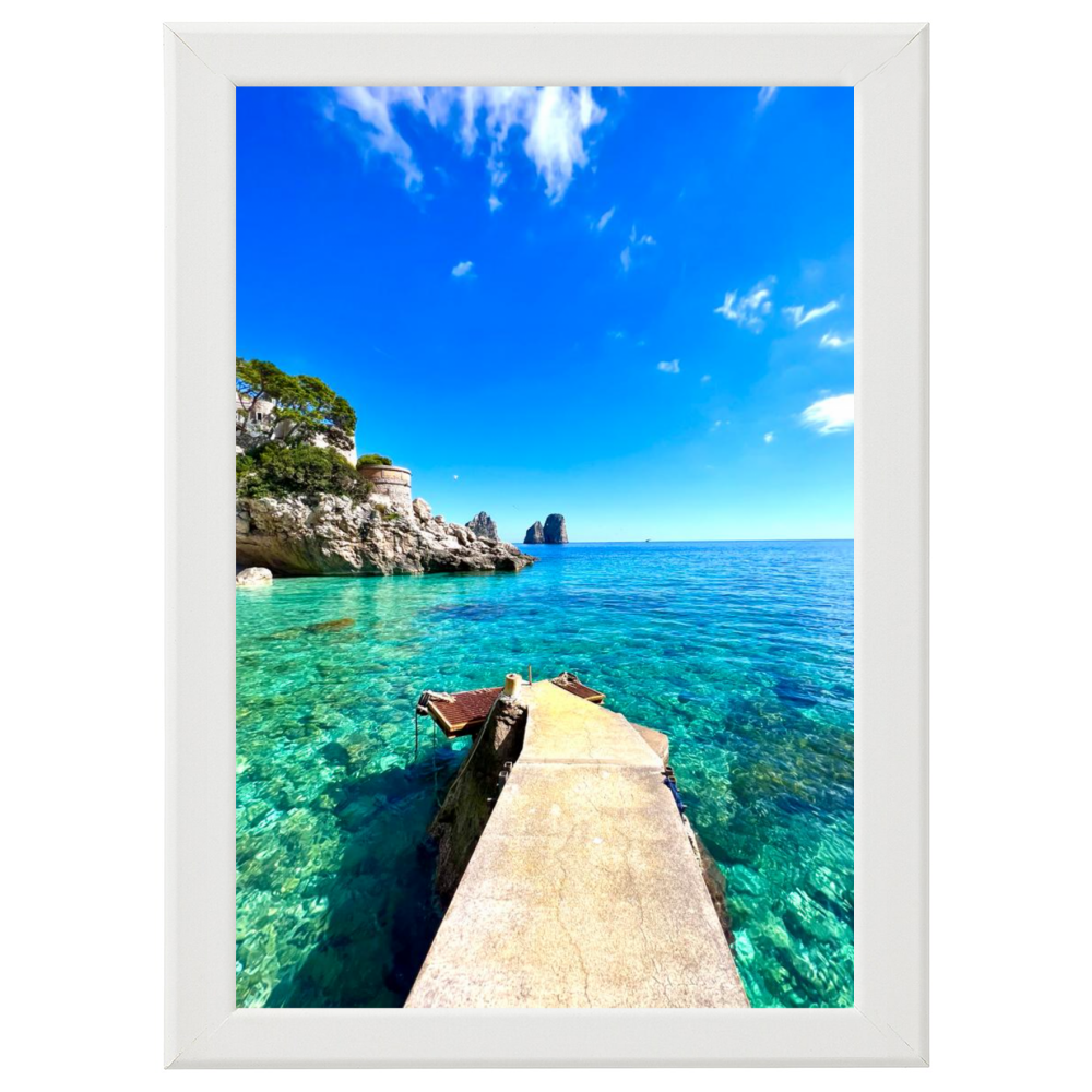 Poster con Cornice 40x60 Capri Paradiso