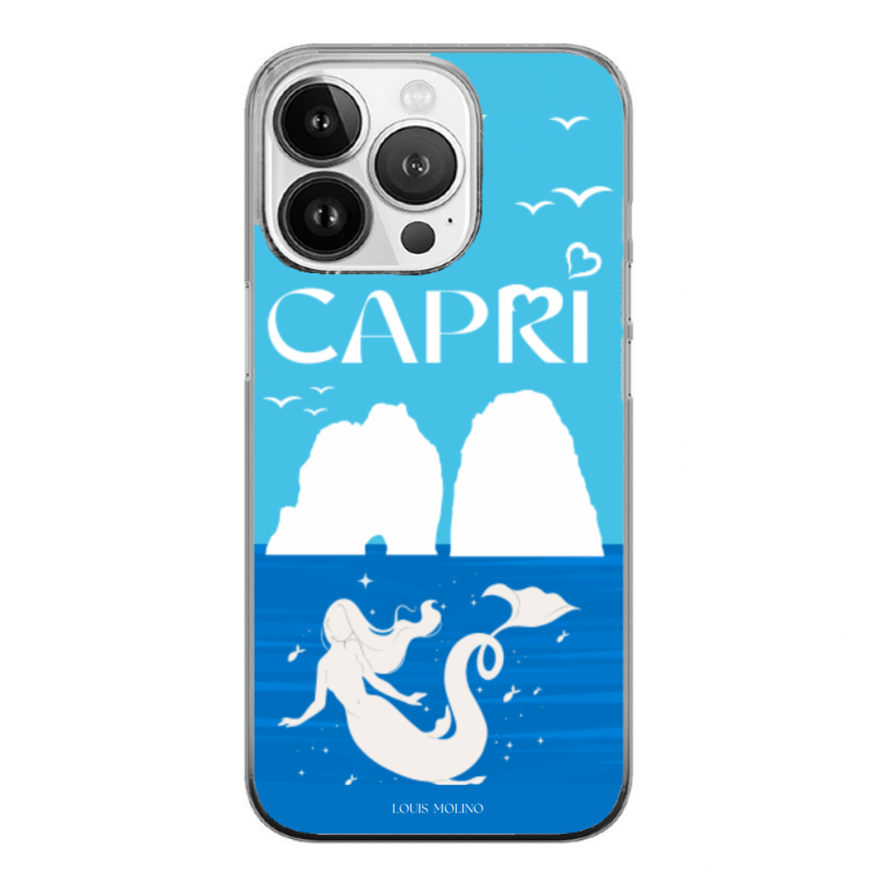 Cover Gomma iPhone 15 Pro Max SIRENE CAPRI