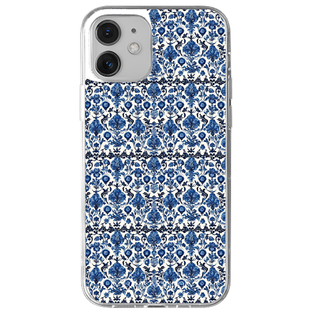 Cover Gomma iPhone 12 BLUETTE MAIOLICA CAPRI
