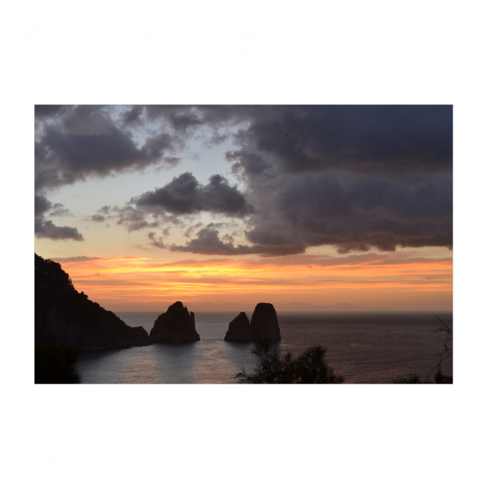 Capri Morning Symphony Canvass