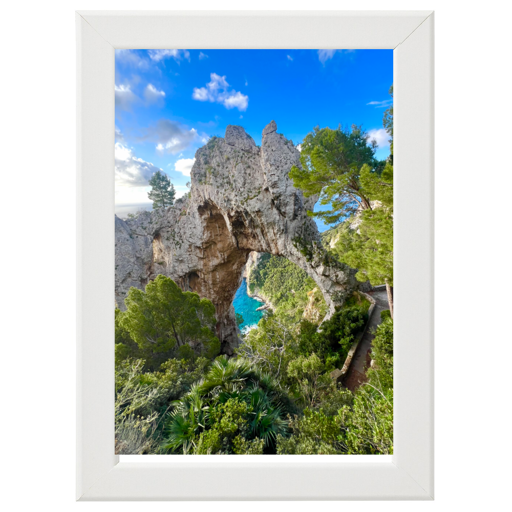 Poster con Cornice 40x60 Arco Naturale cornice lungo