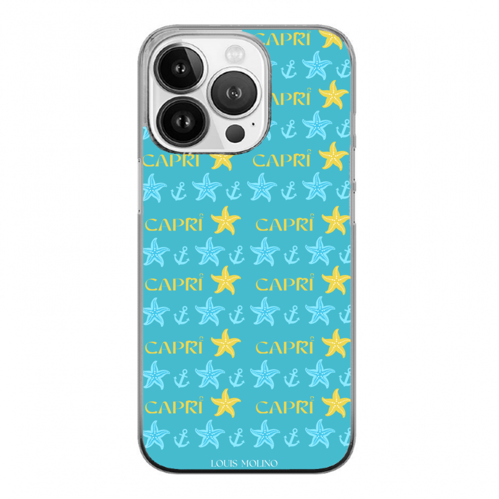 Cover Gomma iPhone 15 HAPPY SEA CAPRI