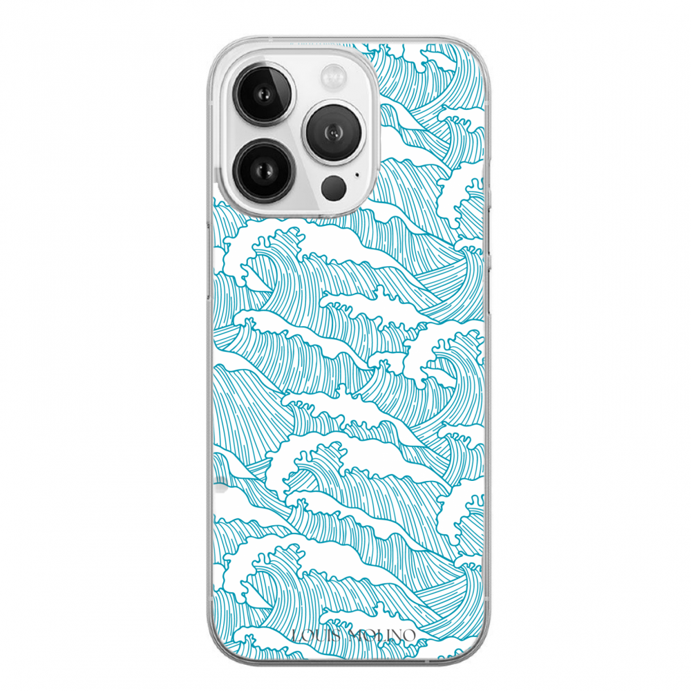 Cover Gomma iPhone 14 Pro Max AQUA CAPRI