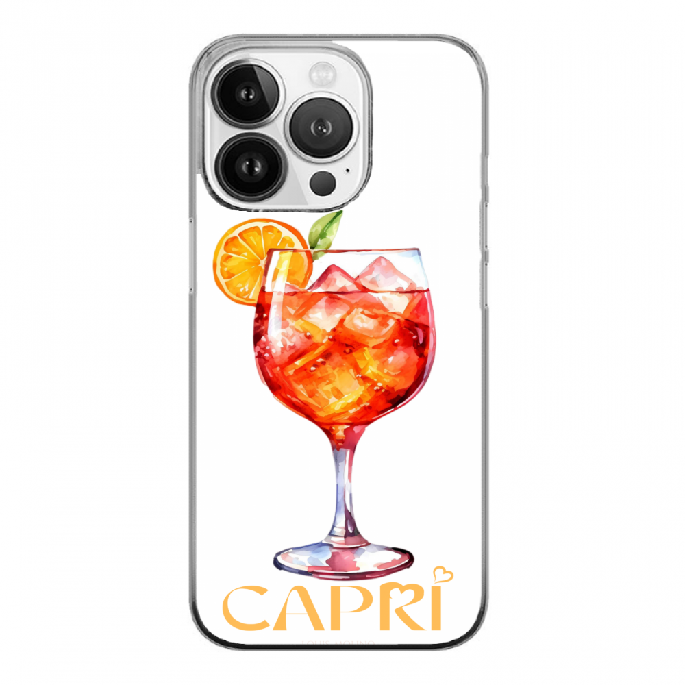 Rubber Cover iPhone 15 Pro Max Spritz Capri