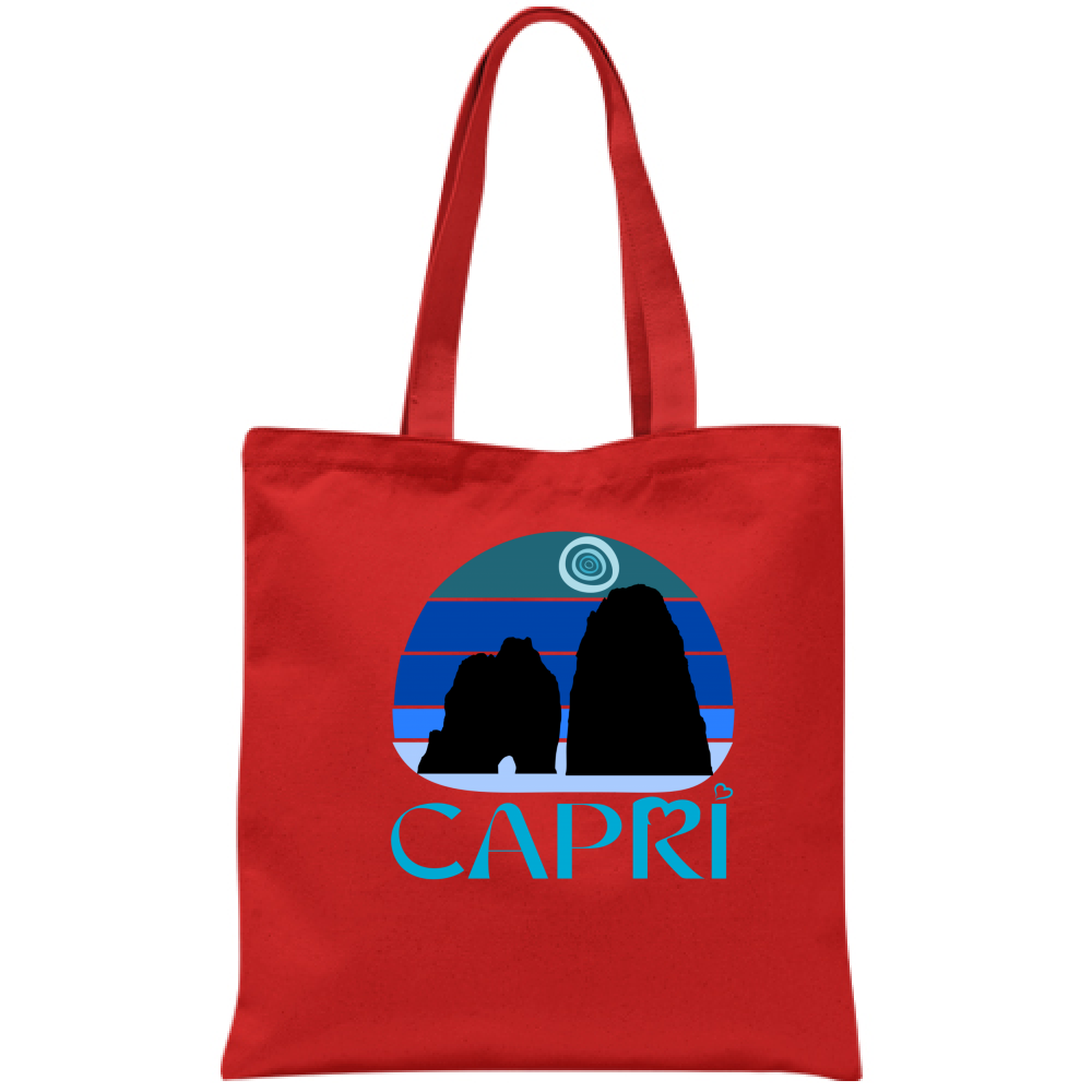 Borsa CAPRI VINTAGE TRAMONTO AZZURRATO