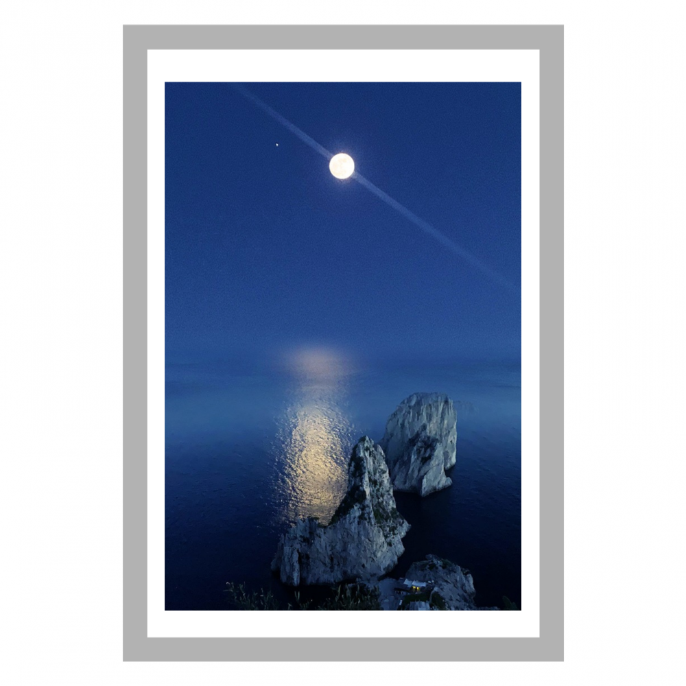 Poster con Cornice 40x60 Luna Caprese