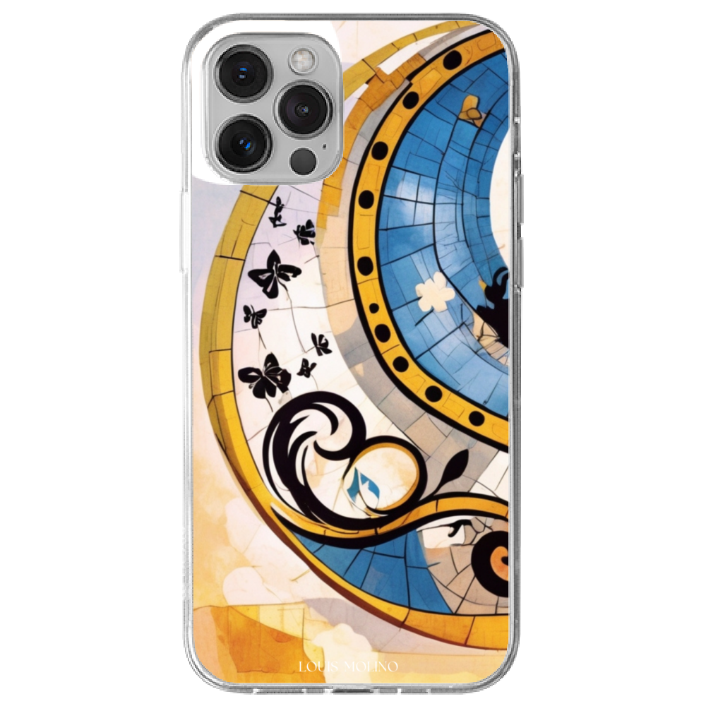 Cover Gomma iPhone 13 FLIGHT HOURS CAPRI
