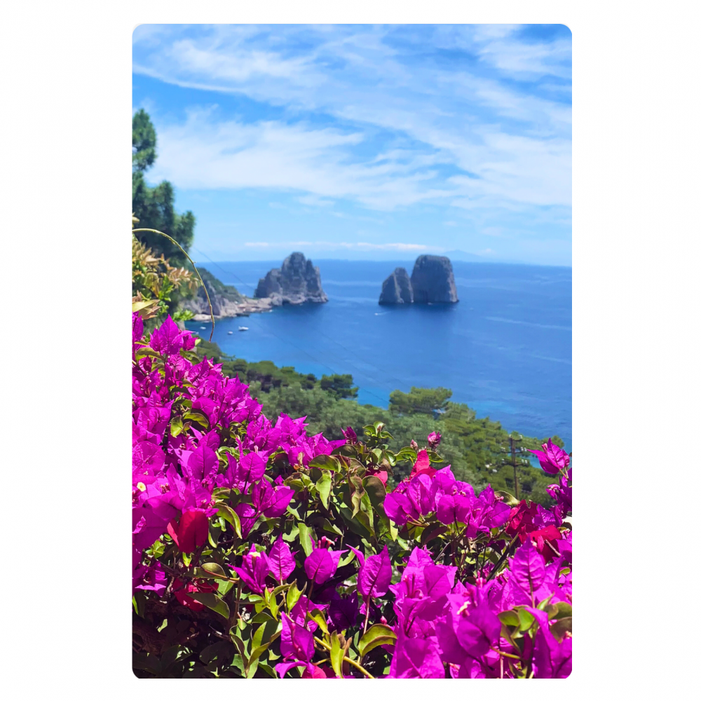 Poster Metal 20x30 Capri Sogno Mediterraneo metal 20x30