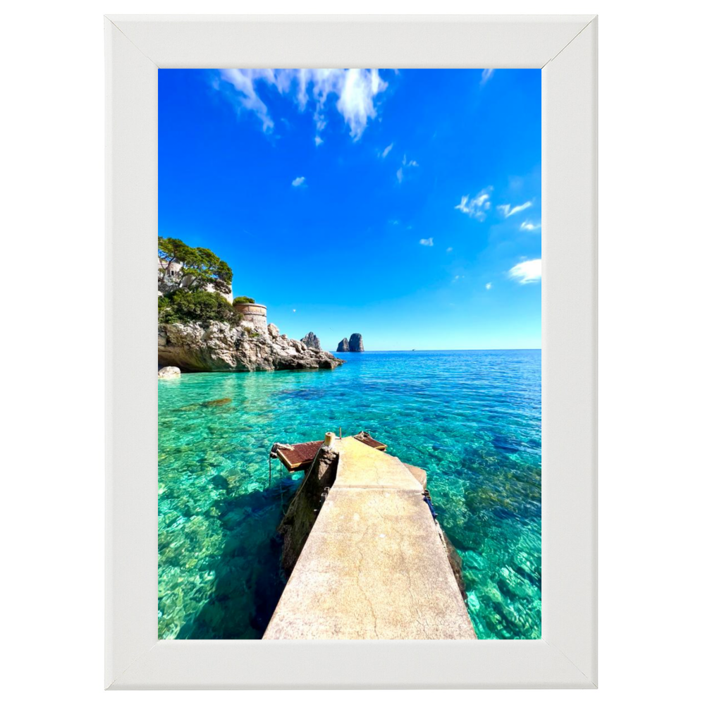 Poster con Cornice 40x60 Capri Paradiso