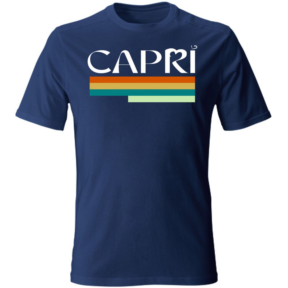T-Shirt Kids CAPRI TECHNICOLOR WHITE WRITING
