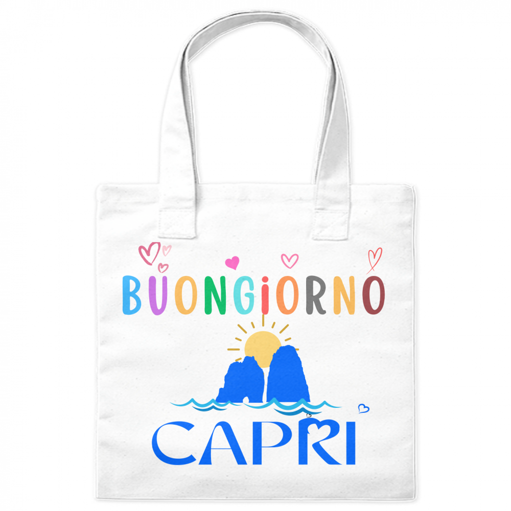 All Over Good Morning Capri Bag