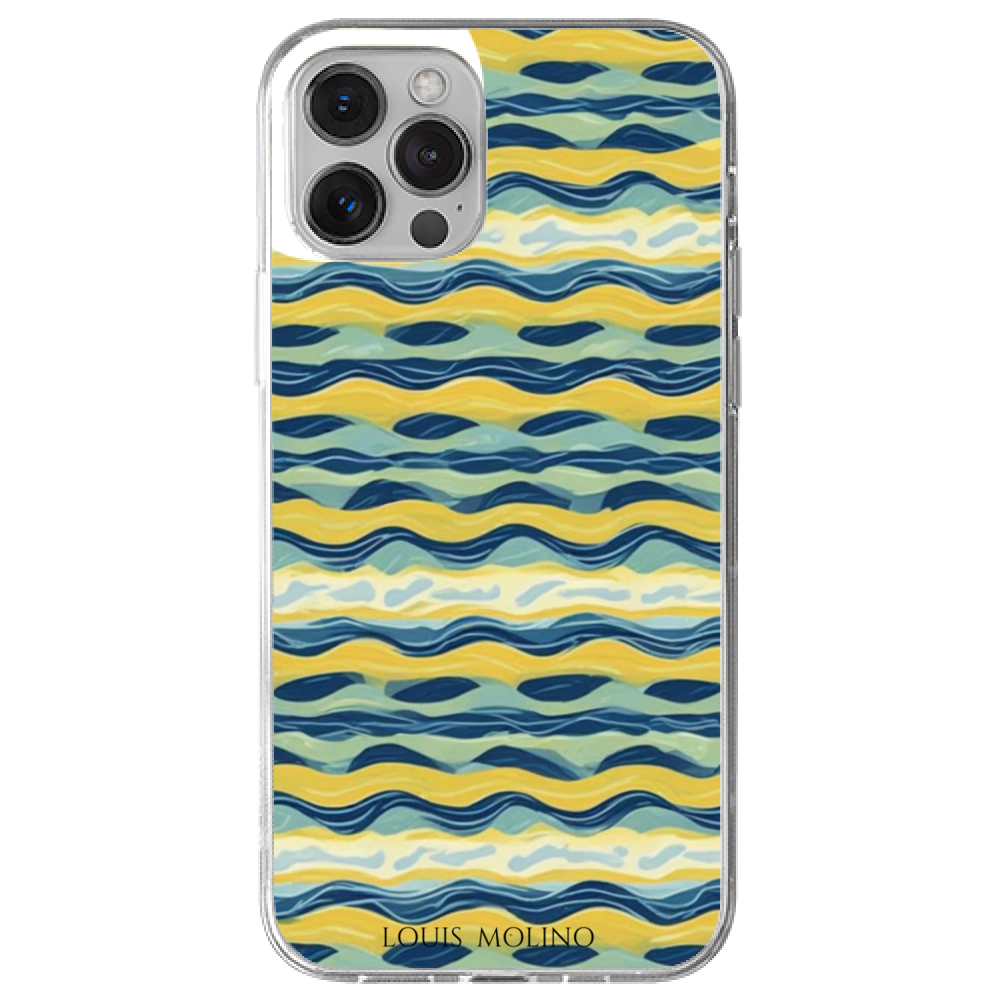 Cover Gomma iPhone 13 Pro BORDER CAPRI PAINT