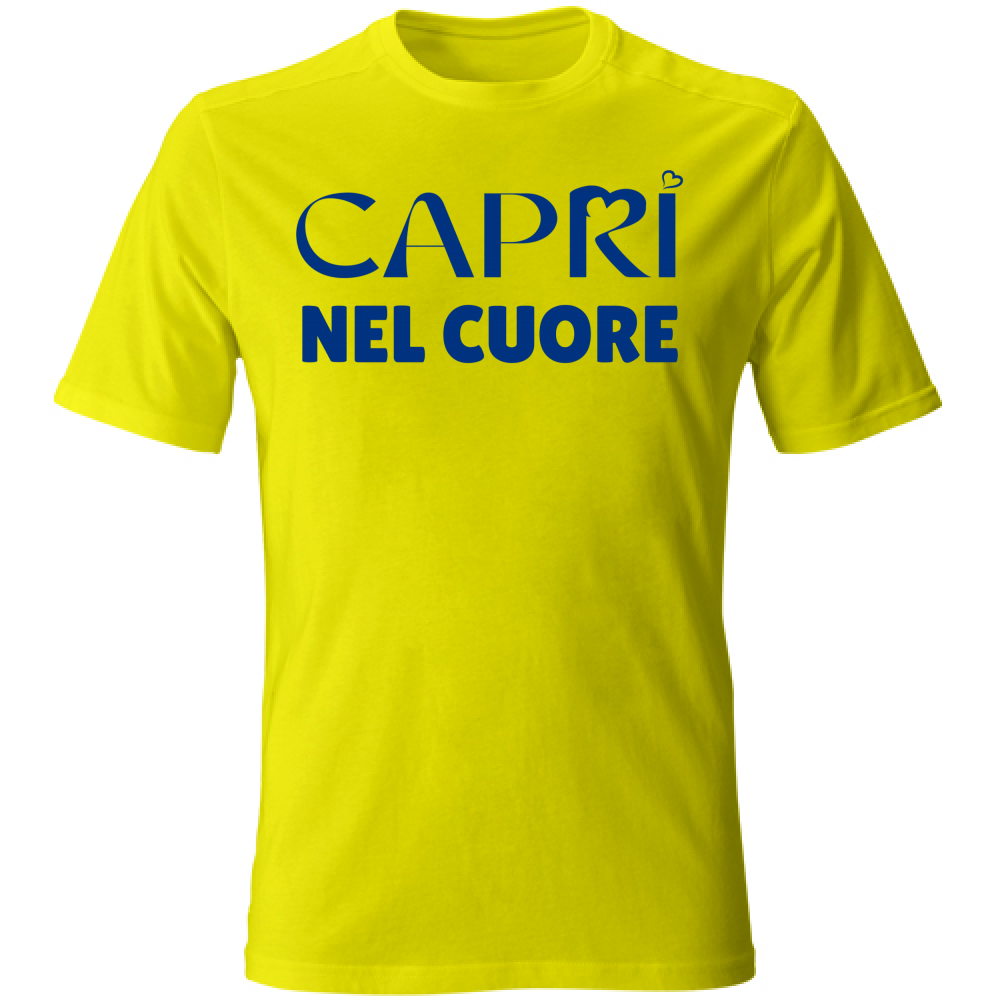 T-Shirt Unisex Capri Nel Cuore