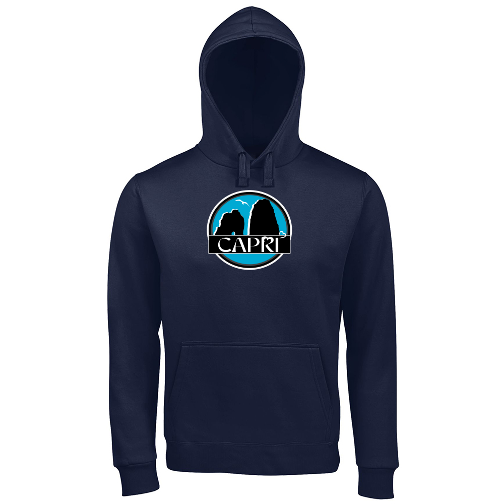 Premium Men Hoodie CAPRI MAGIC CIRCLE WITH FARAGLIONI