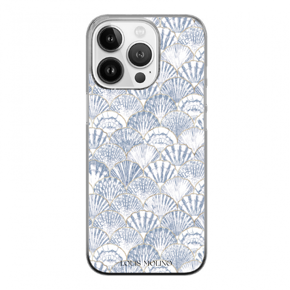 Cover Gomma iPhone 14 Pro PRECIOUS SHELLS CAPRI