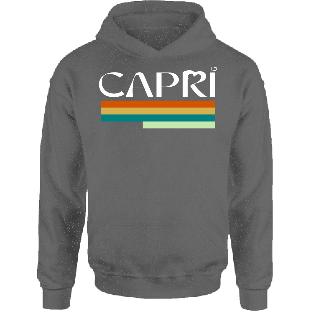 Kids Hoodie CAPRI TECHNICOLOR WHITE WRITING