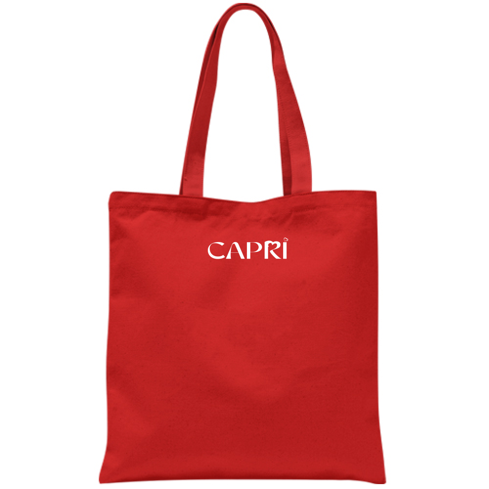 CAPRI MINIMAL WHITE WRITING bag