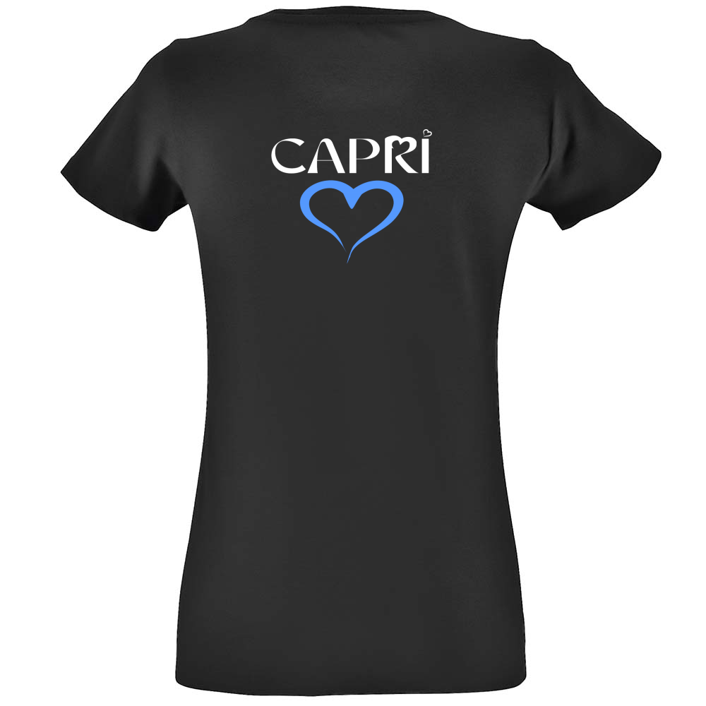 T-Shirt Women Fit CAPRI BLUE HEART