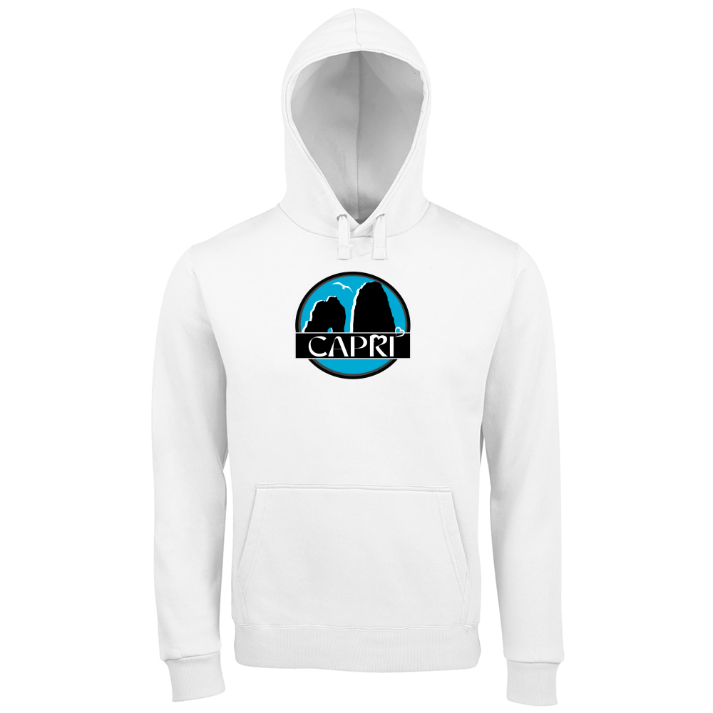 Premium Men Hoodie CAPRI MAGIC CIRCLE WITH FARAGLIONI