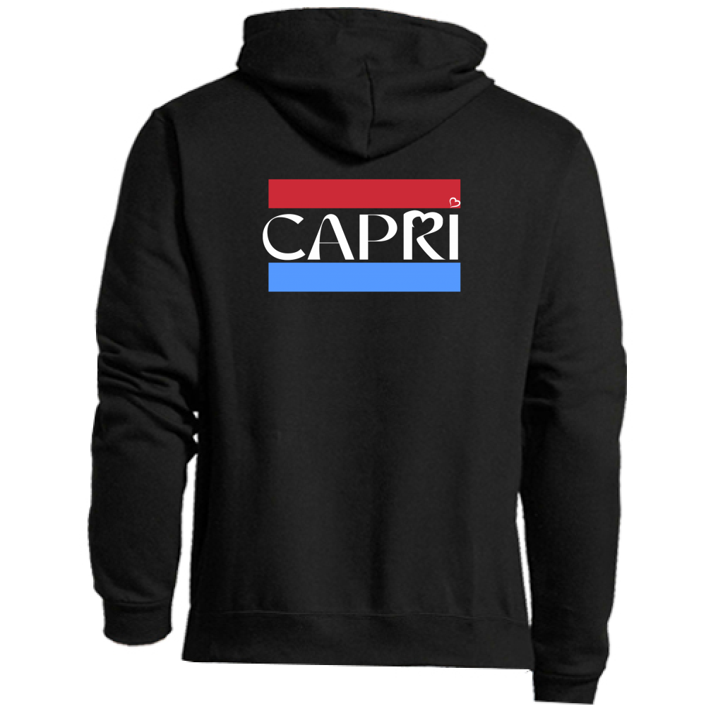 Premium Hoodie Zip CAPRI BAND RED BLUE WHITE