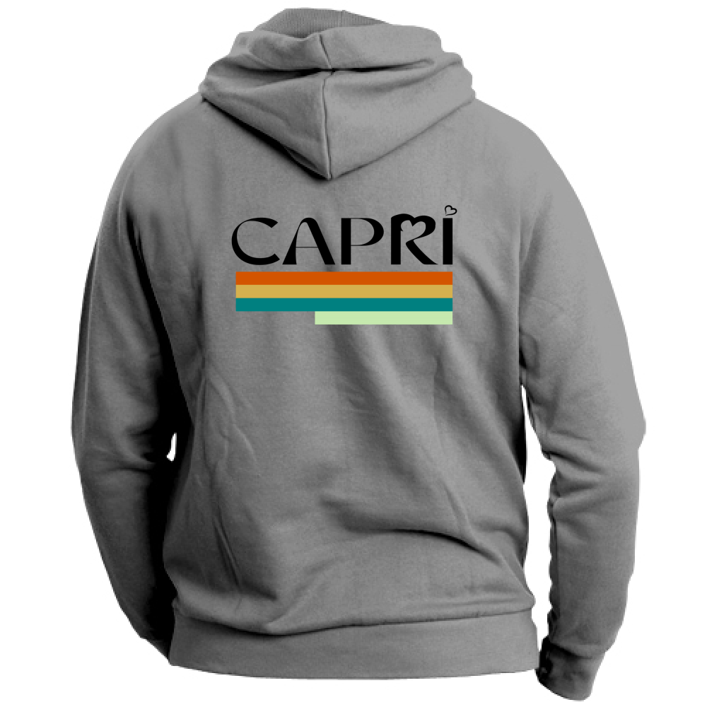 Unisex Hoodie Large CAPRI TECHNICAL COLOR BLACK WRITING