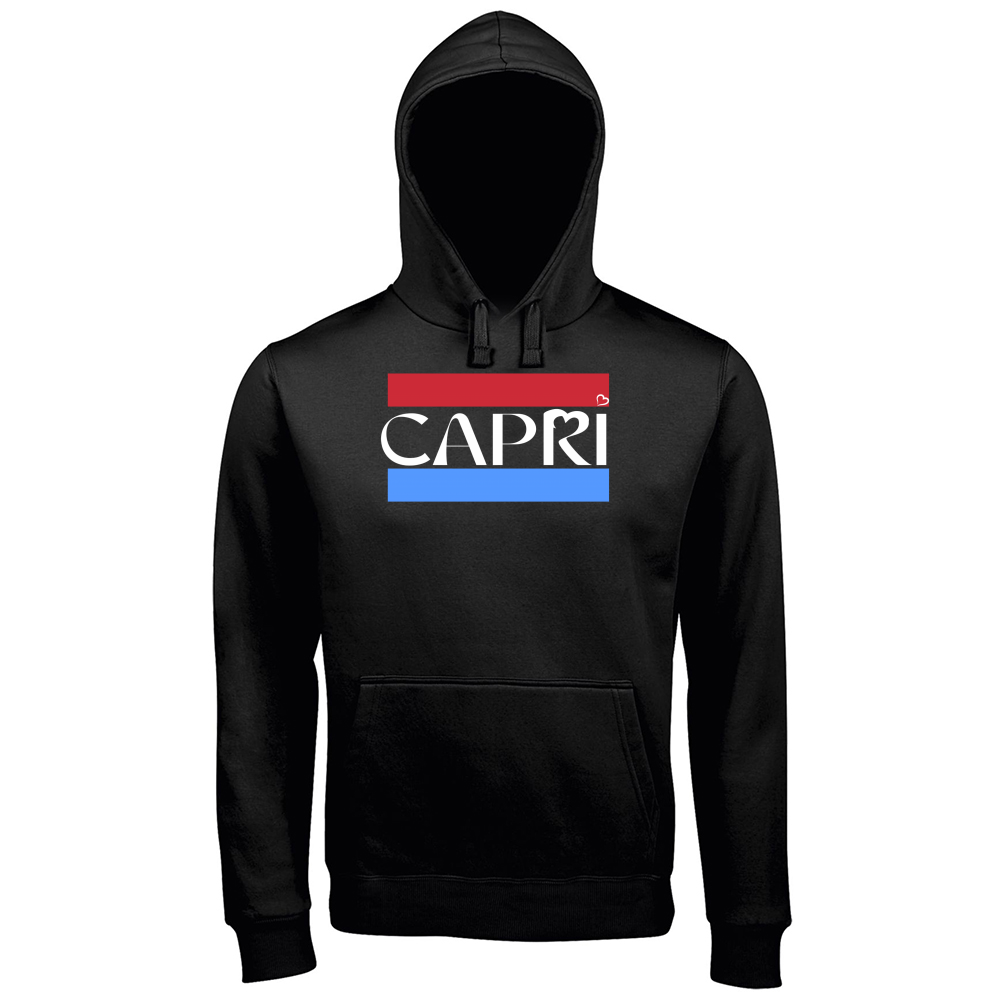 Hoodie Premium Men CAPRI BAND RED BLUE WHITE