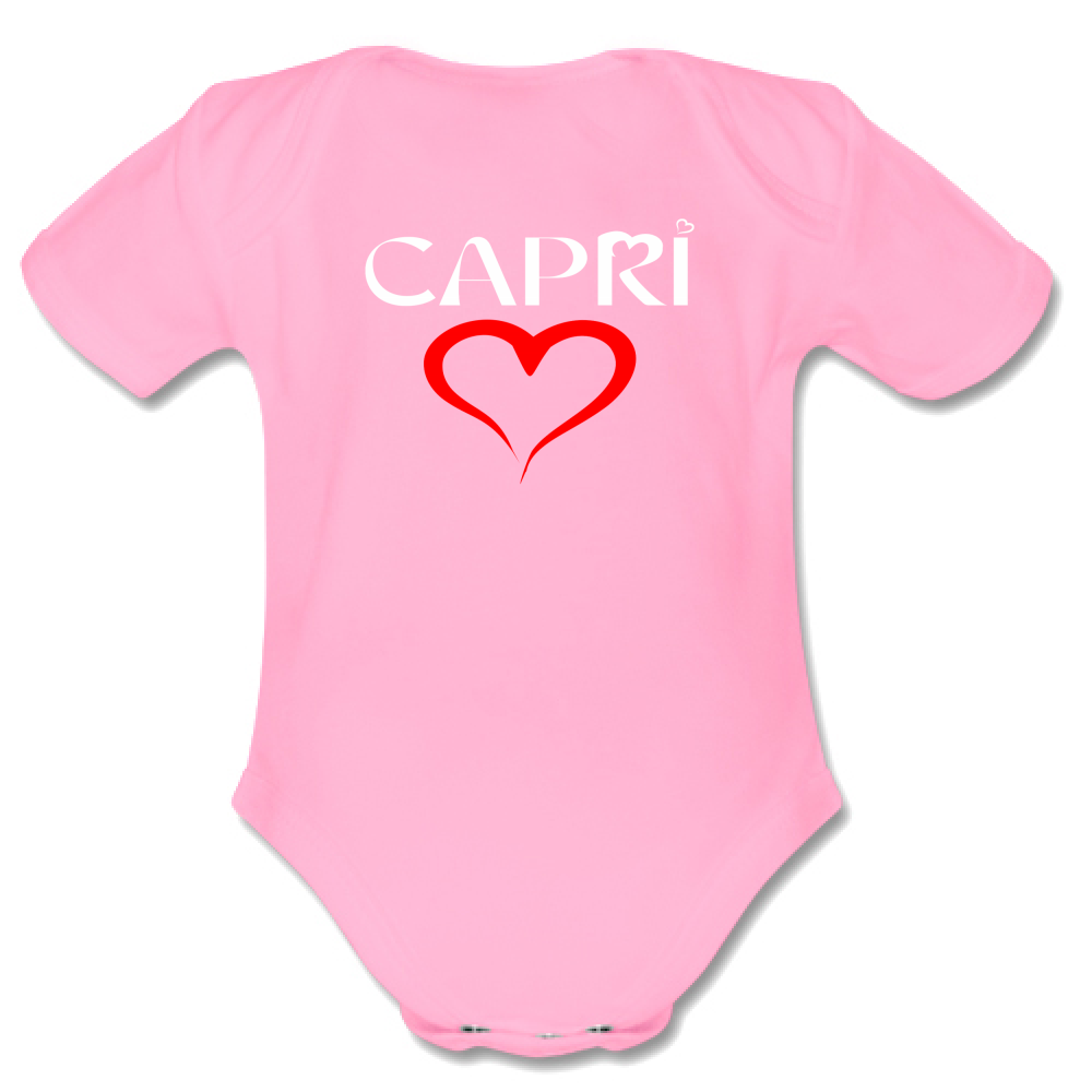 Body Bambino CUORE CAPRI ROSSO