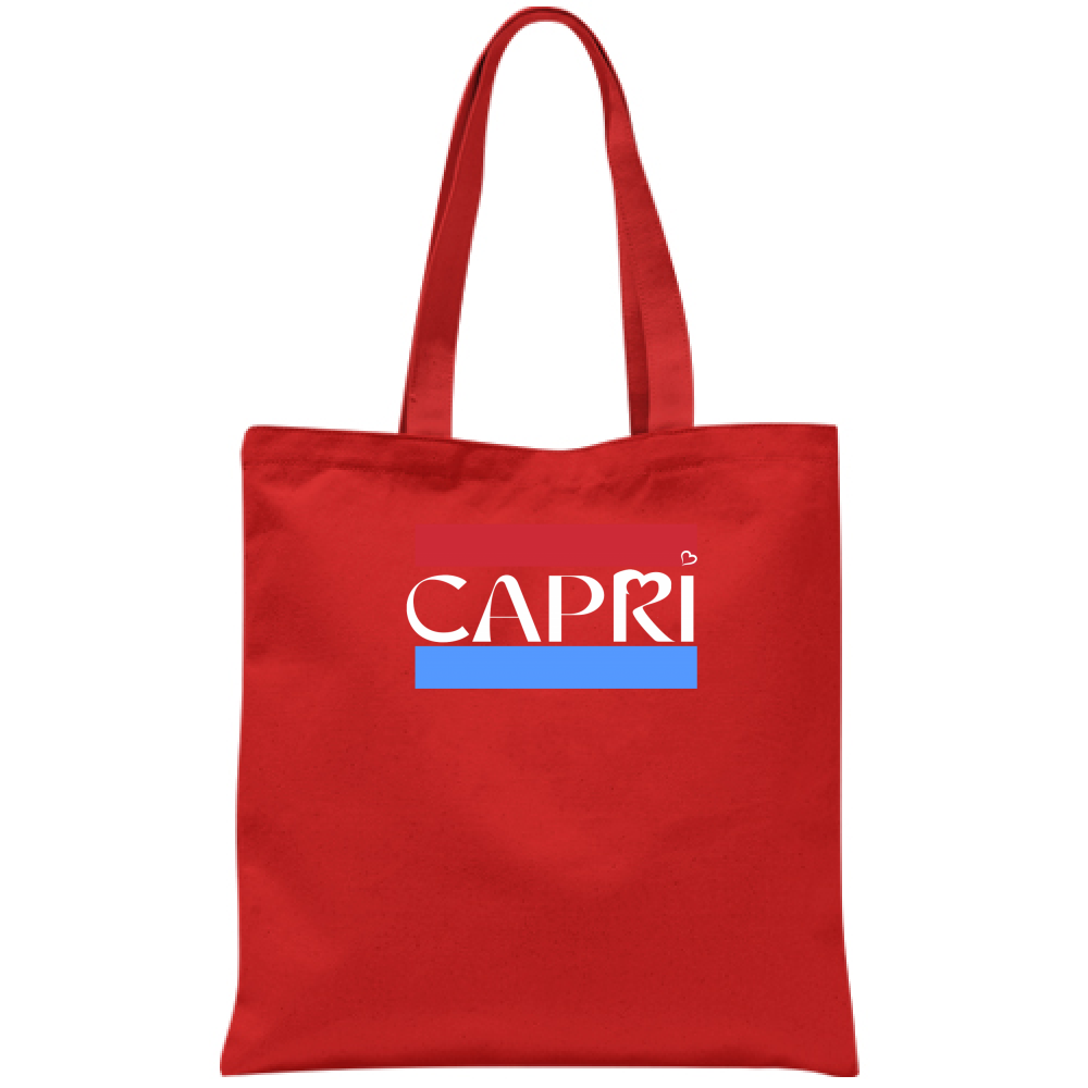 Borsa CAPRI FASCIA ROSSO BLUE BIANCO
