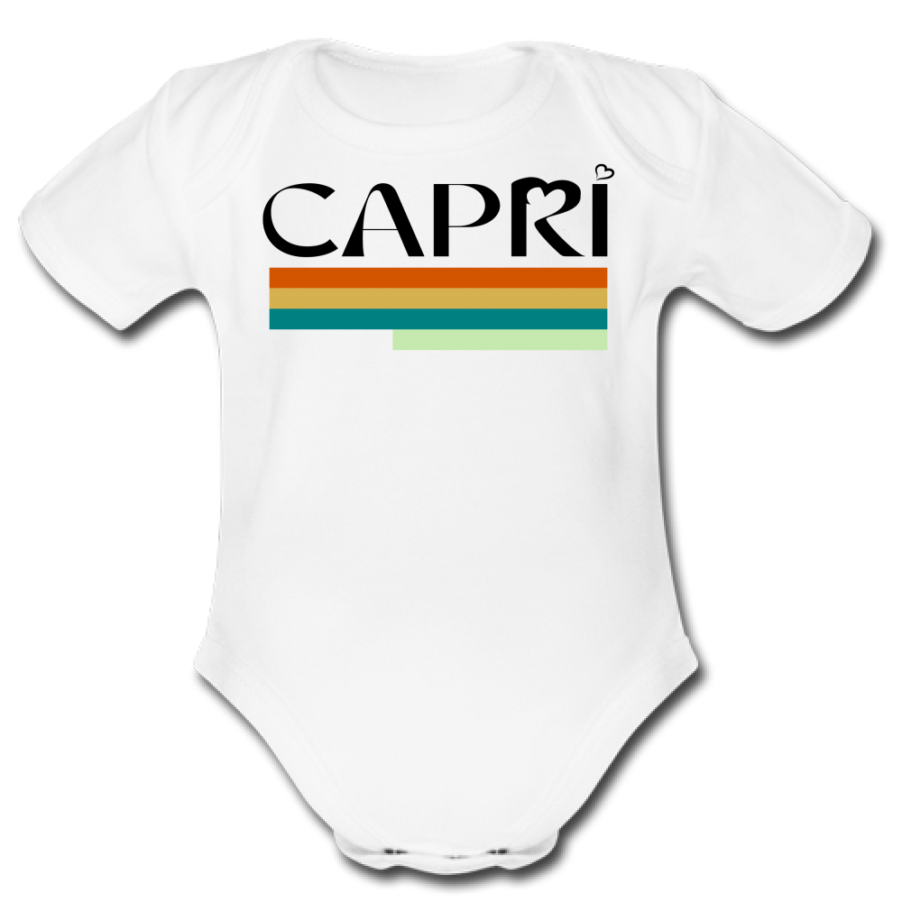 Body Bambino CAPRI TECNICOLOR SCRITTA NERA